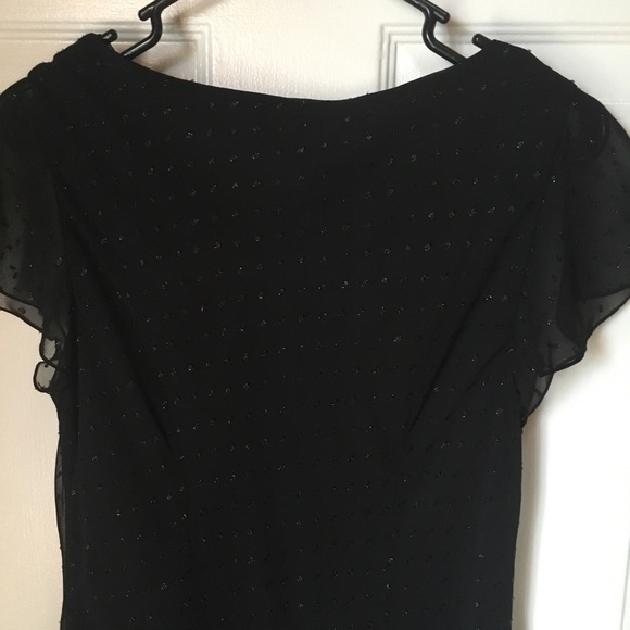 LIZ CLAIBORNE Feminine, Graceful Black Dress 👗 - Picture 15 of 15